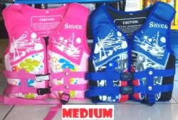 large jacket silver junior motif